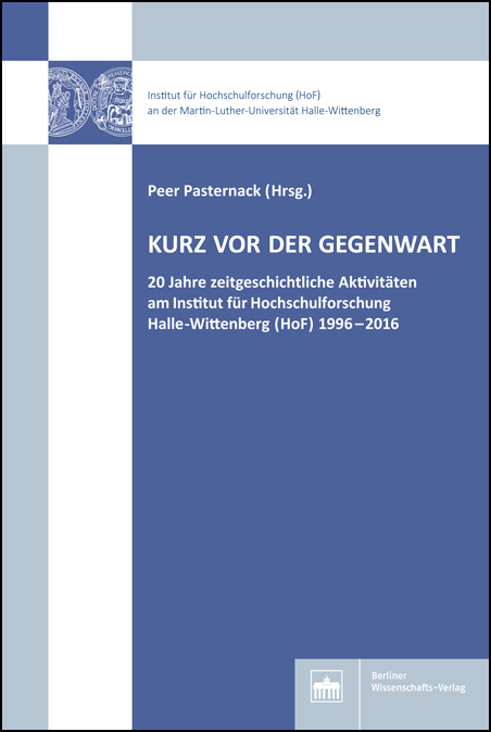 Cover "Kurz vor der Gegenwart"